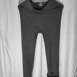 *MATERNITY* grey fleece lined leggings